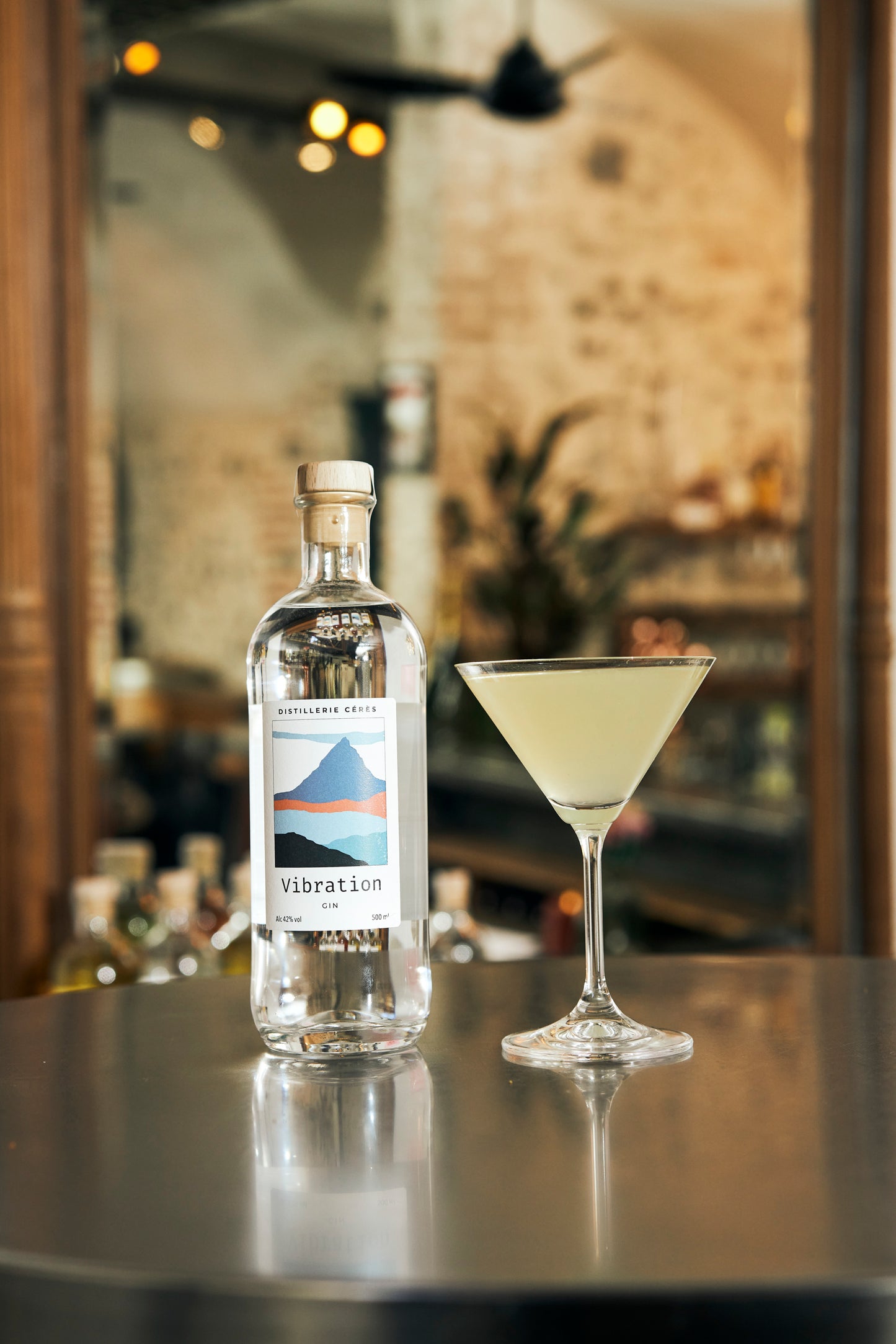 Organic gin vibration