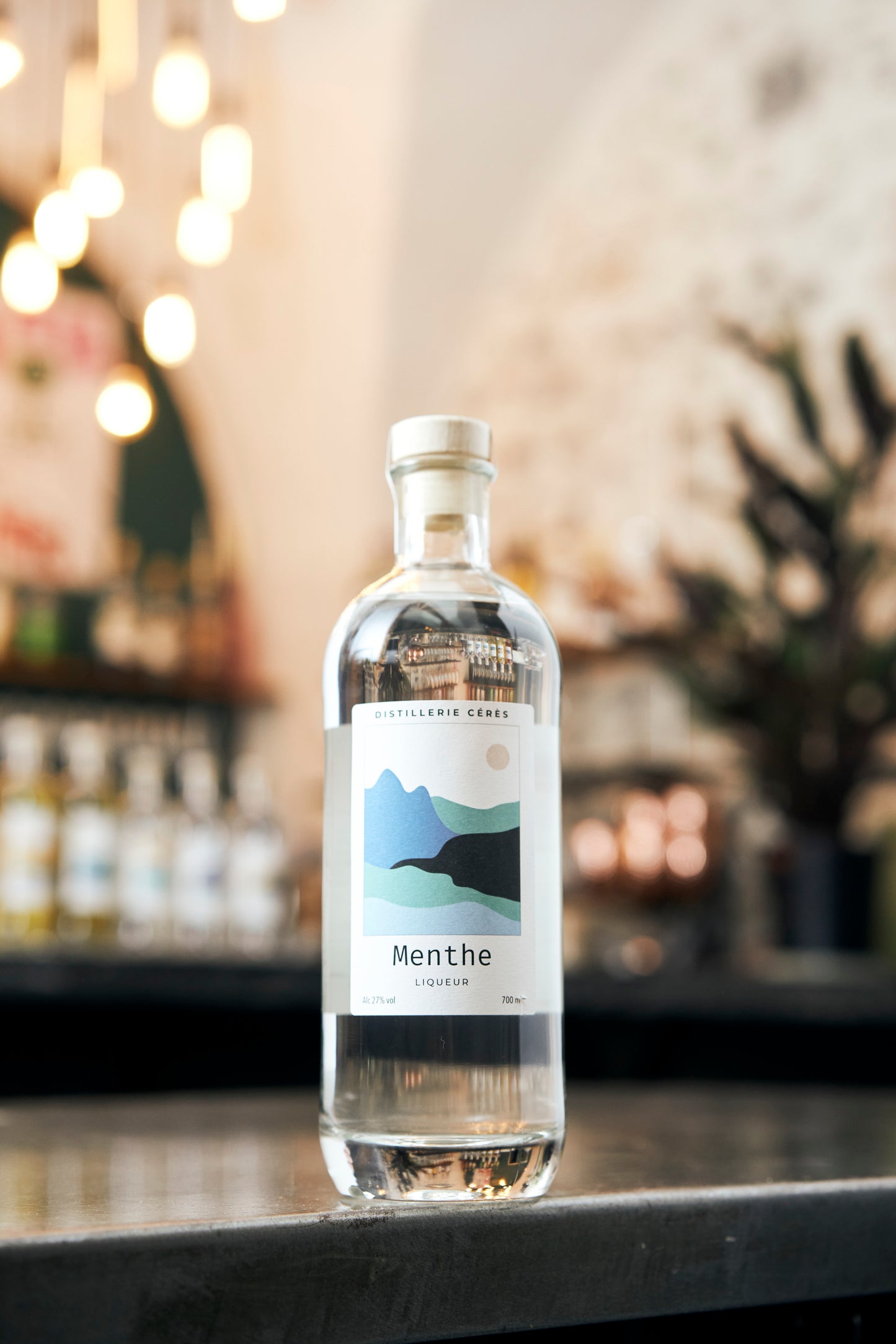 Organic liqueur mint